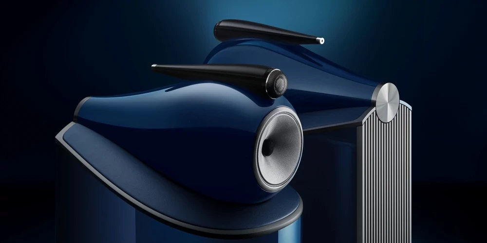 Bowers & Wilkins 801 D4 Signature Midnight Blue Metallic színben