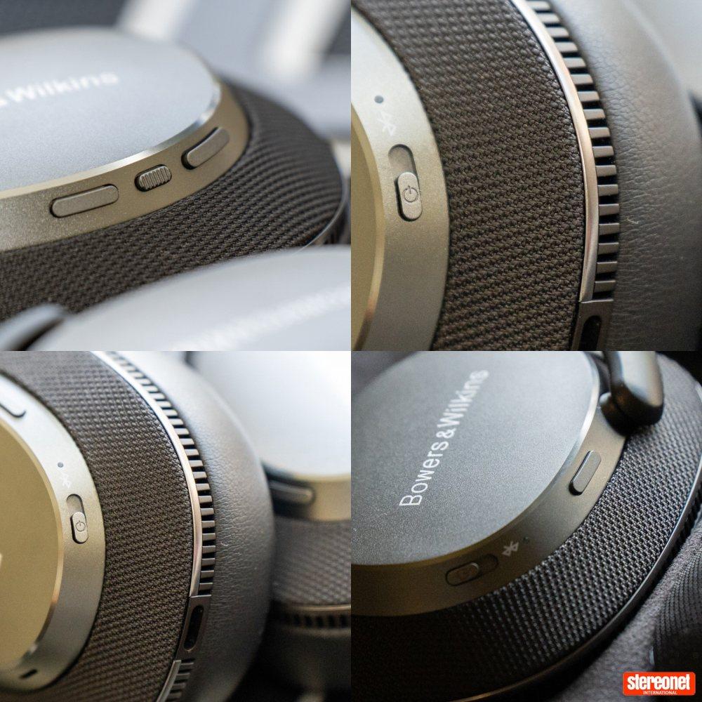 Bowers & Wilkins PX7 S3 közeli részletek