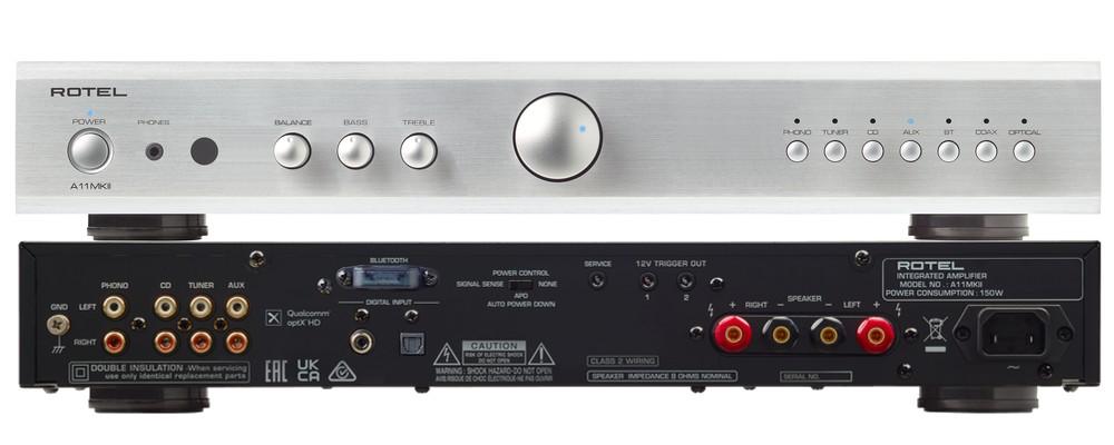 Rotel A11MKII elő és hátlap