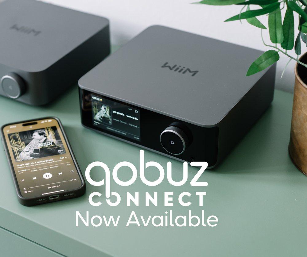 Qobuz Connect elérhető a WiiM-en