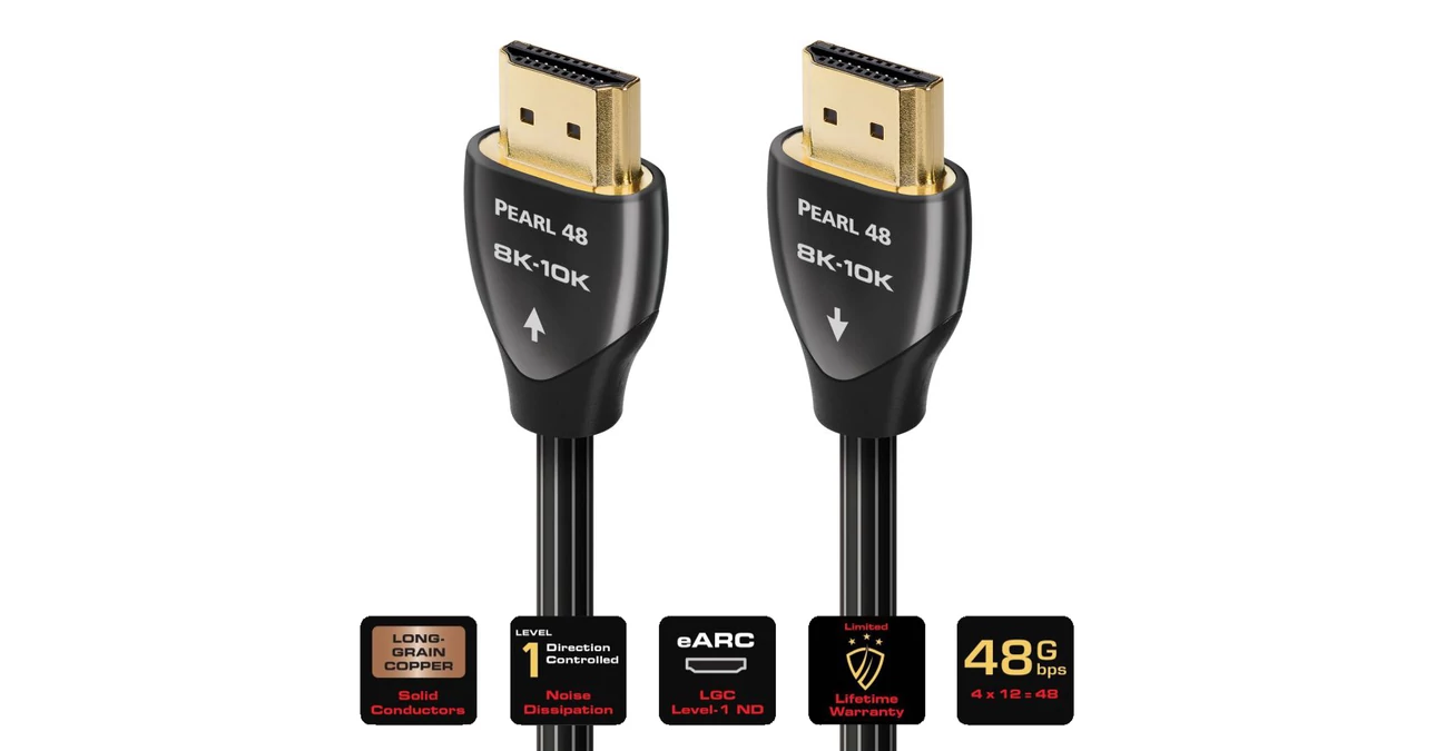 Audioquest Pearl 48Gbps 0.6m - Cablu HDMI 2.1 8K-10K