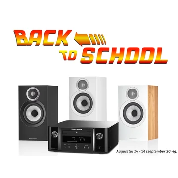 Marantz Melody X MCR-612 fekete + Bowers &amp; Wilkins 607 S3 Fekete
