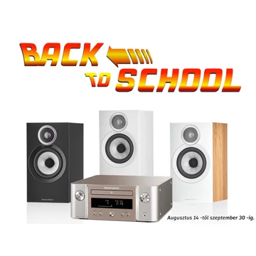 Marantz Melody X MCR-612 ezüst + Bowers &amp; Wilkins 607 S3 tölgy
