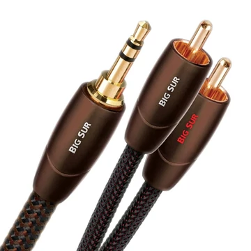 AudioQuest 0.6m Big Sur 3.5m-RCA analóg összekötő kábel