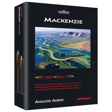 AudioQuest 0.5m pr Mackenzie RCA analóg összekötő kábel