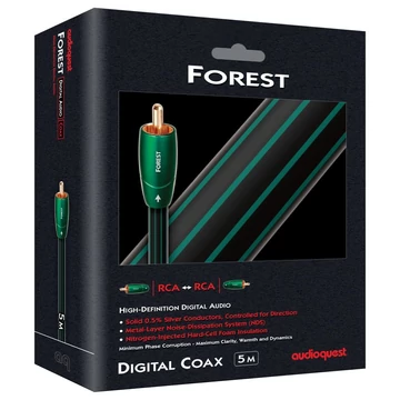AudioQuest 1.5m Forest koaxiális digitális kábel