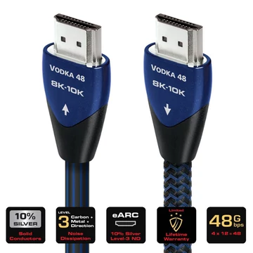 AudioQuest 1.0m Vodka 48 HDMI kábel