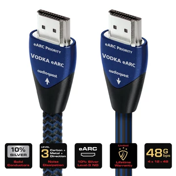 AudioQuest 1.0m Vodka 48 E-ARC HDMI kábel