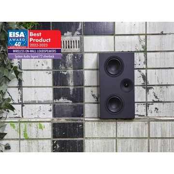 System Audio legend 7.2 Silverback Fekete szatén hangsugárzó