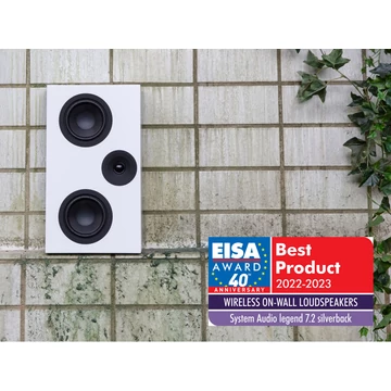 System Audio legend 7.2 Silverback Fehér szatén hangsugárzó