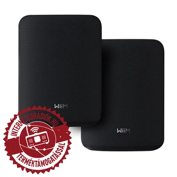 WiiM Sound Lite okoshangszóró, fekete pár
