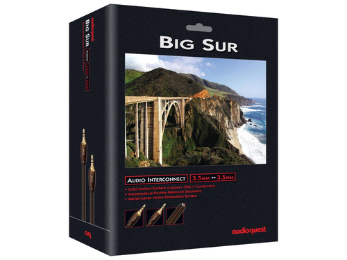 AudioQuest 0.6m Big Sur 3.5m-3.5m analóg összekötő kábel