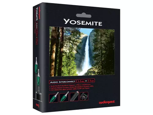 AudioQuest 2.0m Yosemite 3.5m-3.5m analóg összekötő kábel