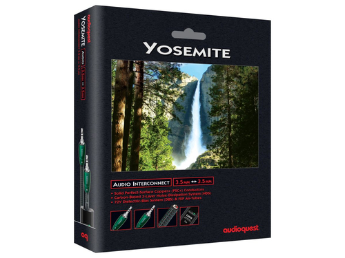 AudioQuest 0.6m Yosemite 3.5m-3.5m analóg összekötő kábel