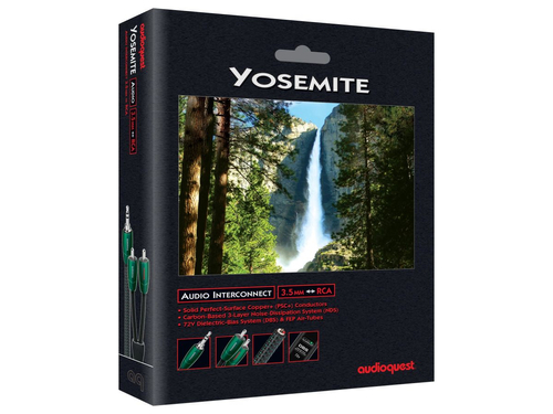 AudioQuest 0.6m Yosemite 3.5m-RCA analóg összekötő kábel