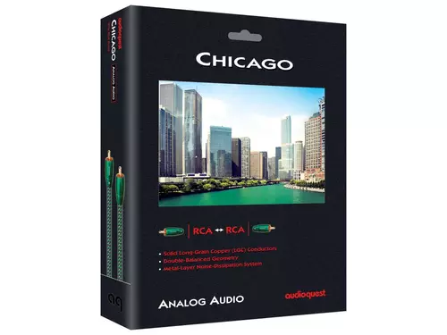 AudioQuest 2.0m pr Chicago RCA analóg összekötő kábel