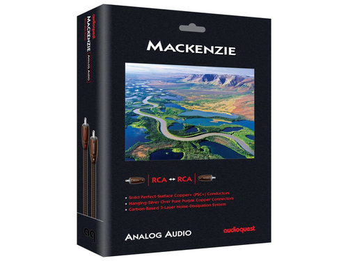 AudioQuest 0.5m pr Mackenzie RCA analóg összekötő kábel