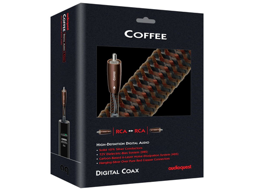 AudioQuest 1.0m Coffee koaxiális digitális kábel