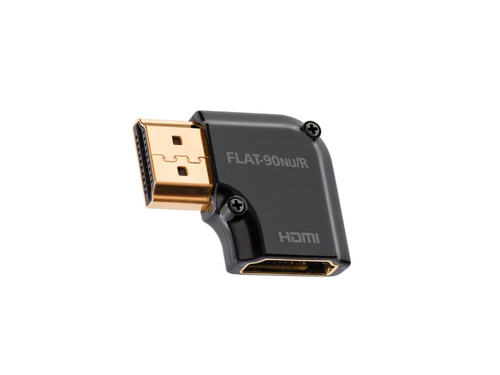 AudioQuest derékszögű HDMI adapter, lapos, jobb