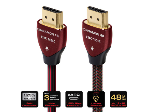 AudioQuest 1.0m Cinnamon 48 HDMI kábel