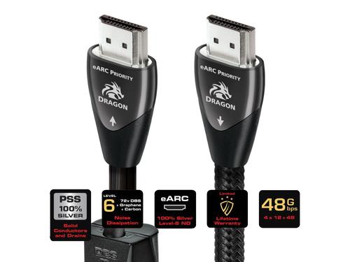 AudioQuest 1.0m Dragon 48 E-ARC HDMI kábel
