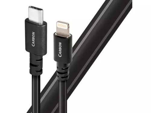 AudioQuest 1.5m Carbon lightning - USB C kábel