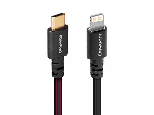 AudioQuest 1.5m Cinnamon lightning - USB C kábel