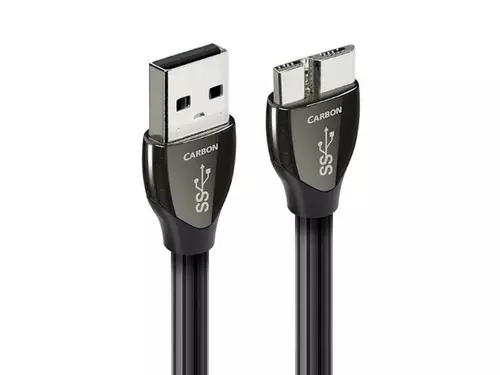 AudioQuest 1.5m Carbon USB 3.0 micro kábel