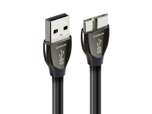 AudioQuest 0.75m Carbon USB 3.0 micro kábel