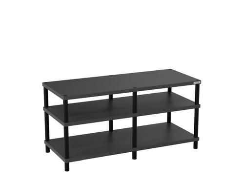 Creaktiv Trend 2 - 4 polcos hifi állvány szürke, fekete lábakkal