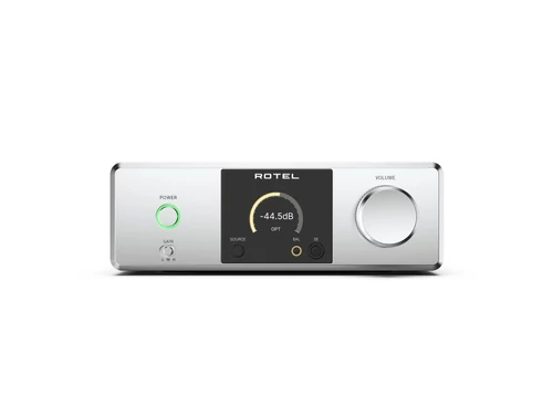 Rotel DX-3 fejhallgató erősítő, DAC és előerősítő, ezüst