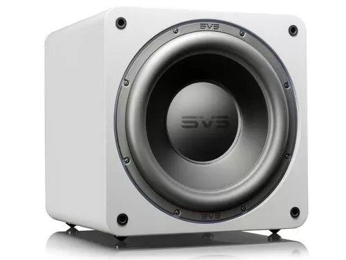 SVS SB-3000 Aktív mélysugárzó magasfényű fehér