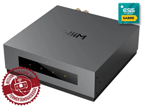 WiiM CI MOD A80 Wifi/ethernet/USB/AUX/BT zenelejátszó, erősítő