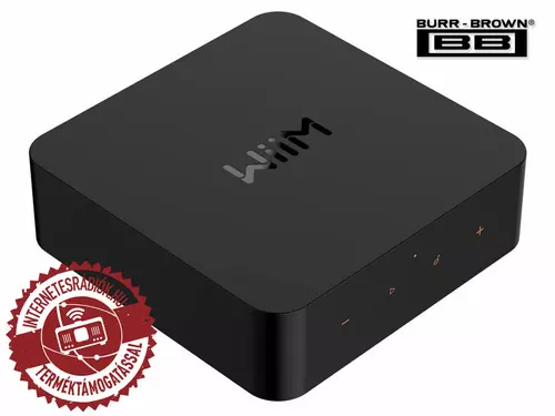 WiiM Pro Wifi/ethernet/AUX/BT zenelejátszó, webrádió