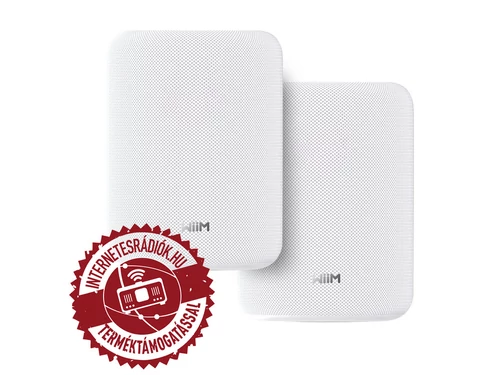 WiiM Sound Lite okoshangszóró, fehér pár