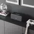 Kép 5/6 - Audio Pro D-2 Multiroom lejátszó, okos hangszóró fekete bútoron