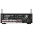Kép 3/5 - Denon AVR-S760H házimozi rádióerősítő fekete hátlap