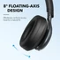 Kép 9/11 - Soundcore Space One Bluetooth fejhallgató fekete